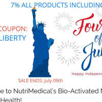 NutriMedical Report Show Wednesday July 3rd 2019 – Hour Three – LIBERTY Code for Fourth of July 2019 SALE, Seven for HEAVEN, SAVE 7% for NutriMeds and Lumen Photon, Cameo by Michelle Deagle, Call for Friday Hour One ?? Health Emails 888-212-8871,