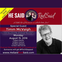 He Said, Red Said #43 - Special Guest: Timm McVaigh