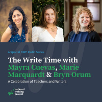The Write Time with Authors Mayra Cuevas, Marie Marquardt, and Educator Bryn Orum