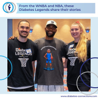 From the WNBA and NBA, Diabetes Legends Lauren Cox and Gary Forbes share their stories