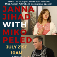10am-Service with Janna Jihad  Miko Peled  Rev. Graylan Scott Hagler
