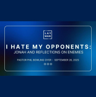 I Hate My Opponents: Jonah and Reflections on Enemies - Audio
