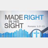 Made Right in His Sight - Audio