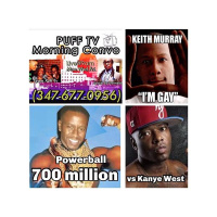 PUFF TV Morning Convo LIVE.. Correction.. thats $700 Million Dollars NOW!