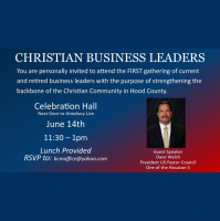 CHRISTIAN BUSINESS LEADERS LUNCHEON