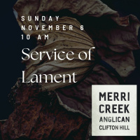 [Beck Miller] Lament (Psalm 13  88)06.11.22 Clifton Hill