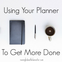 Using Your Planner/Calendar To Get More Done