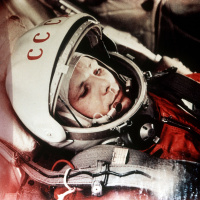 Yuri Gagarin, the first human in space