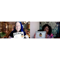 Laura Pence Atencio and April Mahoney are on the edge