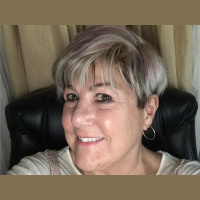 Trudy Petersen is riding high on nutrition from the back seat of a Harley