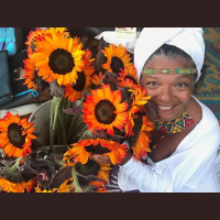 Exude Radience when wearing her clothing or sharing her light Rita Hraiz