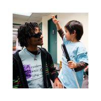 Can you see what I see living blind the incredible Connor Head