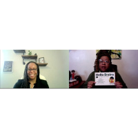 Dr Malissa McLean Ross speaks to women about mental health here on the edge