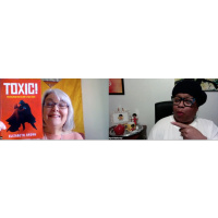 Ella Bee her groundbreaking book Toxic!: The Big Bad Wolf is Not a Fairy Tale!