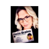 Tina Krebs is not a victim but victorious here on the edge