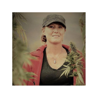 Planting seed and pulling up Hemp weed in Colorado with Margaret Mackenzie