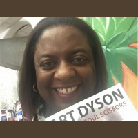 Life is a canvas. Coloring in the white spaces with gallery owner Donna Dyson