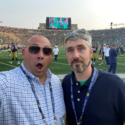 One Foot Down: For Notre Dame Fighting Irish Fans