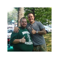 Mike Safo with NBA Alumni and Kentucky Wildcat Daniel Orton 1