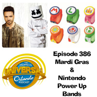 UUOP #386 - Mardi gras  Nintendo Power Up Bands
