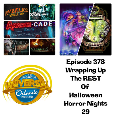 Unofficial Universal Orlando Podcast - Covering Halloween Horror Nights, Islands Of Adventure, Universal Studios Florida, Cit