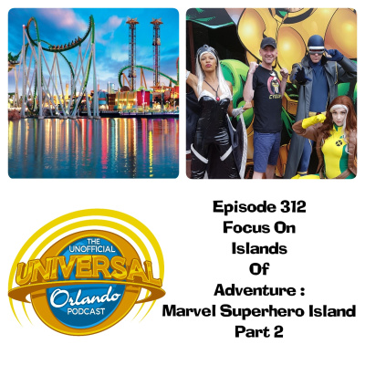 Unofficial Universal Orlando Podcast - Covering Halloween Horror Nights, Islands Of Adventure, Universal Studios Florida, Cit