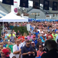 Mike Francesa with Michael Delgiudice