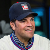 Mike Francesa with Mike Piazza