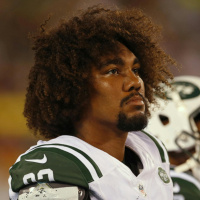 Mike Francesa with Leonard Williams