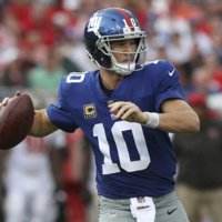 Mike Francesa with Eli Manning