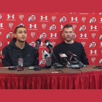 David Collette and Kyle Kuzma Postgame 1-12-17