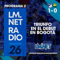 Temporada 26 Programa 02. Estadio lleno y le ganamos al Campeón. 
