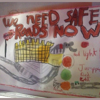 Jeremy Leach of Southwark Living Streets talks about Elephant  Castle safer roads campaign