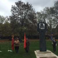 Russian chargé daffaires speech at Soviet War Memorial