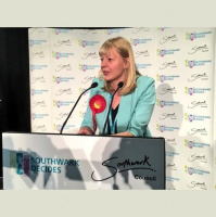 Chaucer ward by-election declaration  Helen Dennis speech