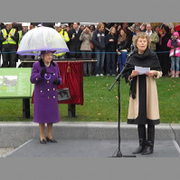 Speech by Kate Hoey during Queens Jubilee Gardens visit