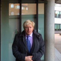 Boris Johnson and Sir Bernard Hogan-Howe at Walworth Academy