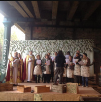 Eric Pickles speaking at Borough Market Apple Day celebrations
