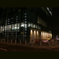 Very loud sprinkler alarm at TfLs Palestra building