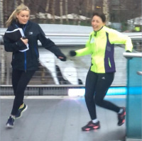 Davina McCall and Jo Brand @sportrelief