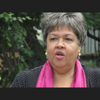 Jamaican high commissioner at Mary Seacole statue site dedication