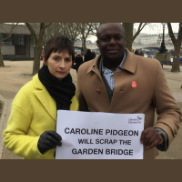 Caroline Pidgeon AM talks about the murky Garden Bridge project