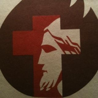 Jesus is nailed to the cross and dies