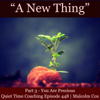 S2 Ep2147: Quiet Time Coaching Episode 448 | New Thing Series — Part 3 | “You are Precious” | Malcolm Cox