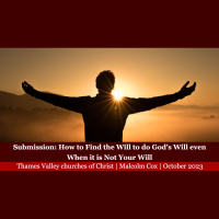 S2 Ep2117: Class 2 - Submission: How to Find the Will to do God’s Will even When it is Not Your Will