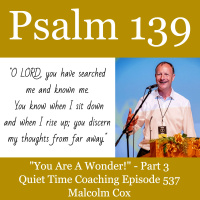 S2 Ep2232: You Are A Wonder Psalm 139 Series - Part 3 | Malcolm Cox | Quiet Time Coaching Episode 537