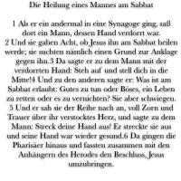 MI 2.Woche - Markus 3, 1-6