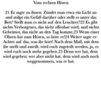 DO 3.Woche - Markus 4, 21-25