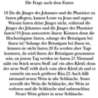 MO 2.Woche - Mk 2, 18-22