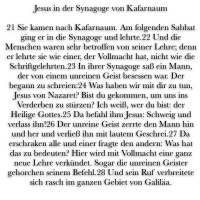 DI 1.Woche - Mk 1, 21-28